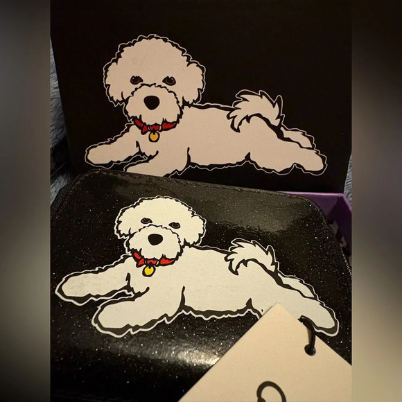 Marc Tetro Women's Wallets Wristlets Black In Bichon
Design - Picture 2 of 7